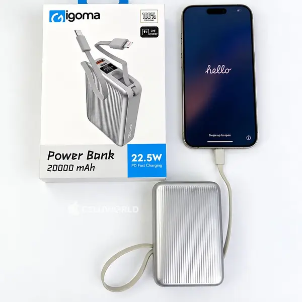Power Bank iGoma 20.000 mAh