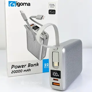 Power Bank iGoma 20.000 mAh