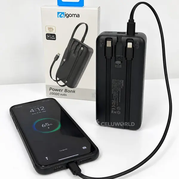 Power Bank Igoma  20.000 mAh