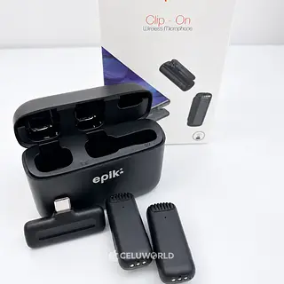 Micrófono Epik Clip-On Inalambrico