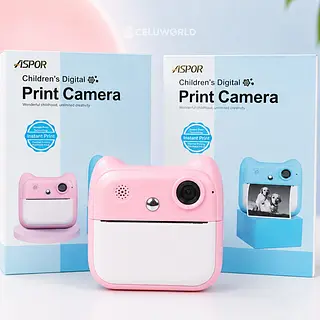 Cámara Con Impresion Para Niños