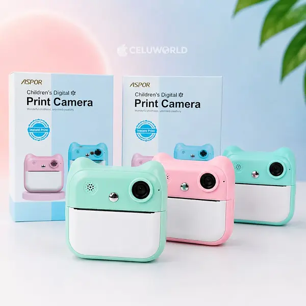 Cámara Con Impresion Para Niños
