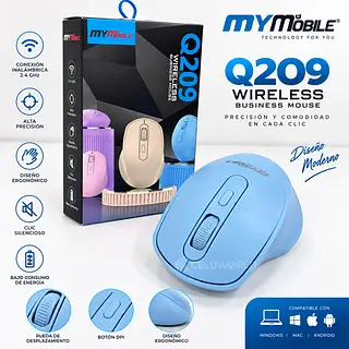 mouse  Inalambrico Q209 Mobile