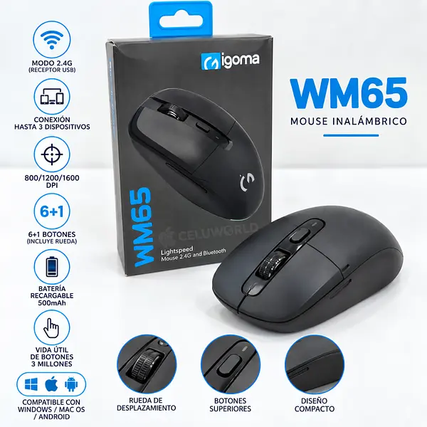 mouse igoma Wm65