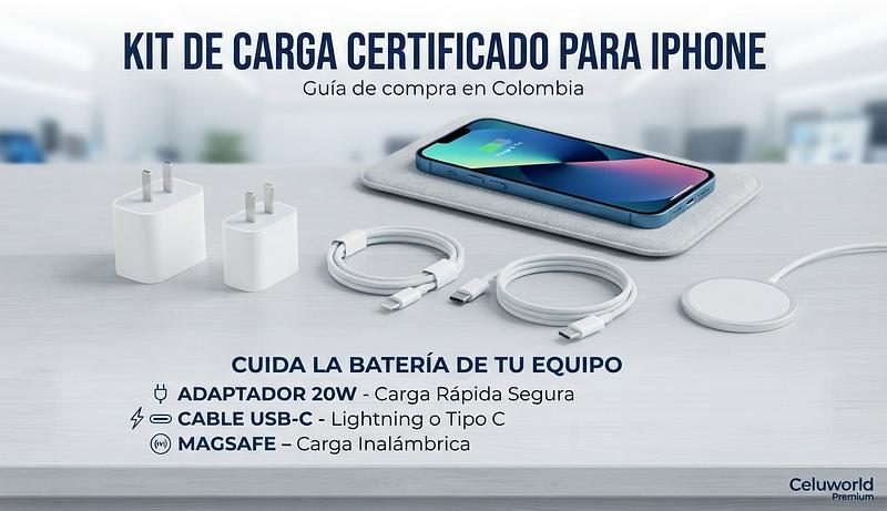 ¿Cómo Elegir el Cargador Correcto para tu iPhone?